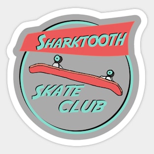 Skate Club Logo Sticker